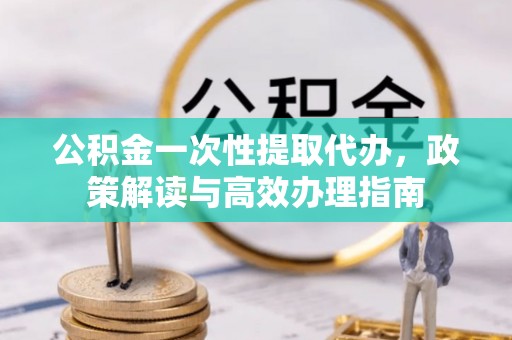 振兴公积金一次性提取代办，政策解读与高效办理指南